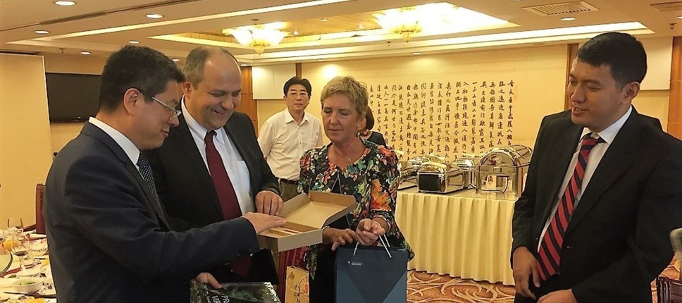 Obisk slovenske delegacije na Kitajskem