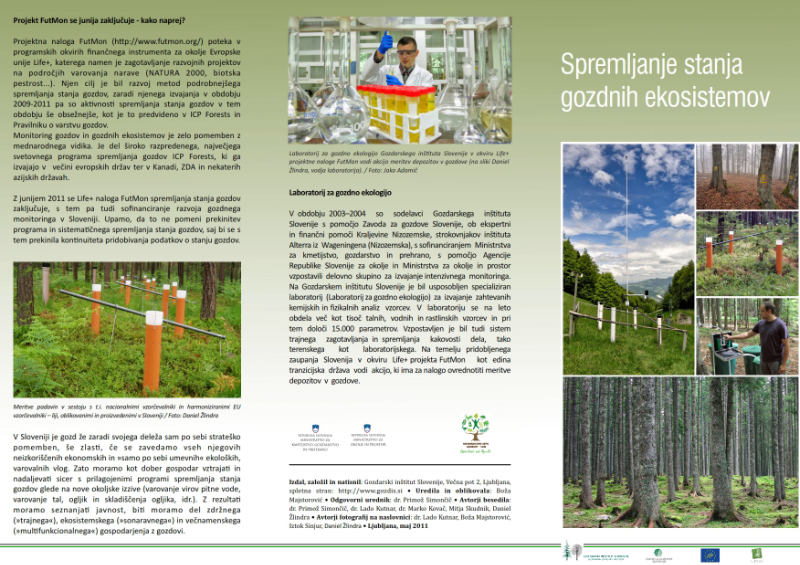 Spremljanje stanja gozdnih ekosistemov