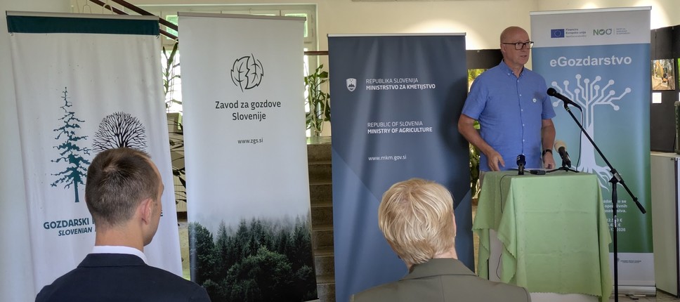 Zaključek projekta eGozdarstvo - prof. dr. Tomislav Levanič, namestnik direktorice Gozdarskega inštituta Slovenije