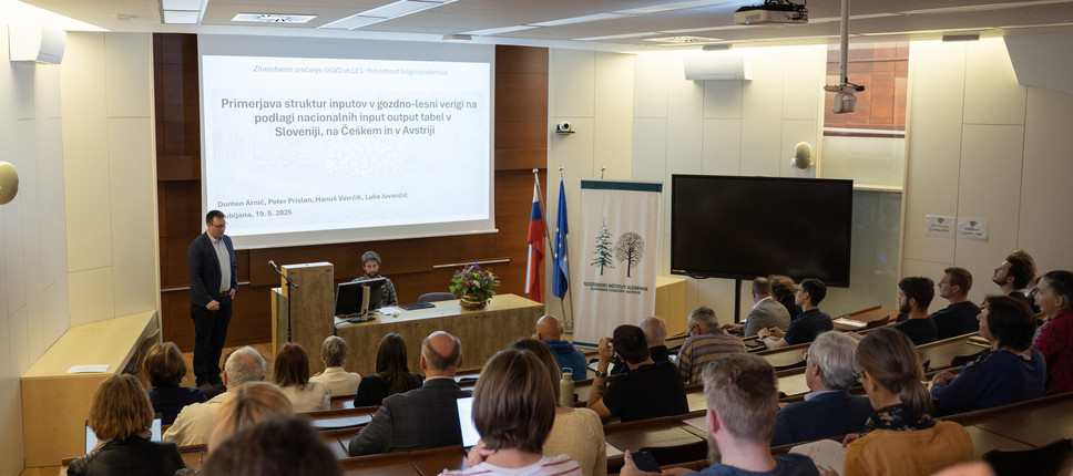 Znanstveno srečanje gozd in les: prihodnost biogospodarstva