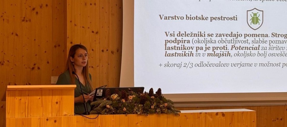 Nova doktorica znanosti na Gozdarskem inštitutu Slovenije