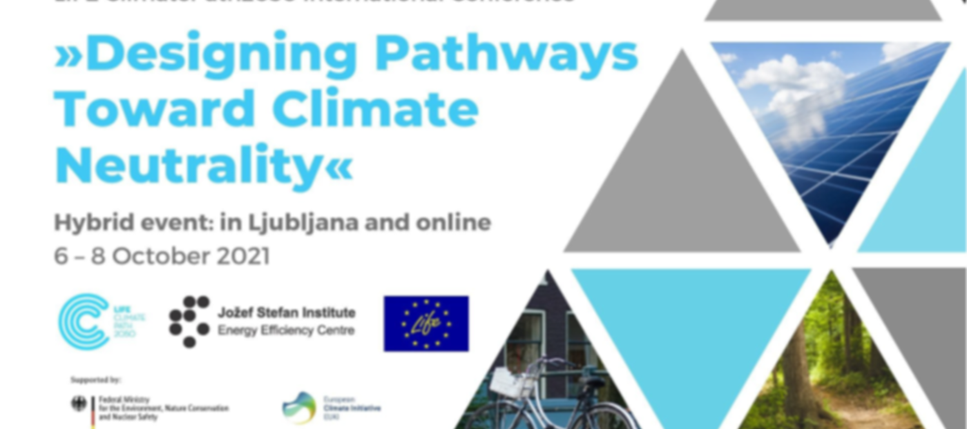 Mednarodna konferenca: "Priprava poti v podnebno nevtralnost" (LIFE podnebna pot 2050))
