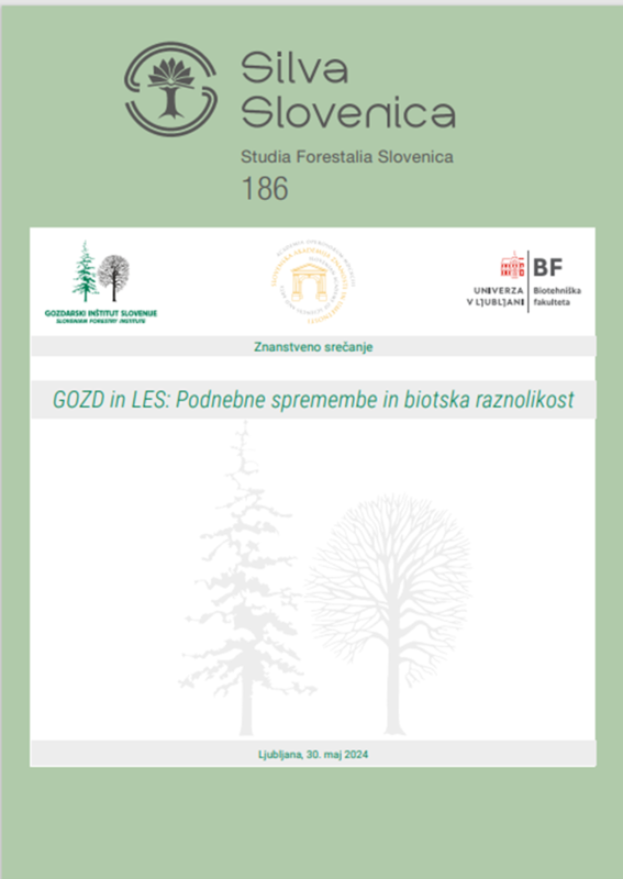 Gozd in les podnebne spremembe in biotska raznolikost (2024)