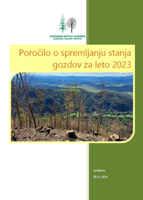 Poročilo o spremljanju stanja gozdov za leto 2023